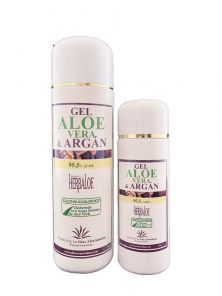 Loción  corporal Aloe Vera  y  aceite de Argán